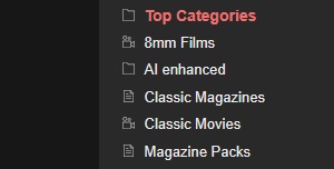 Navigation Sidebar Second Menu