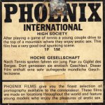 Pheonix International - High Society