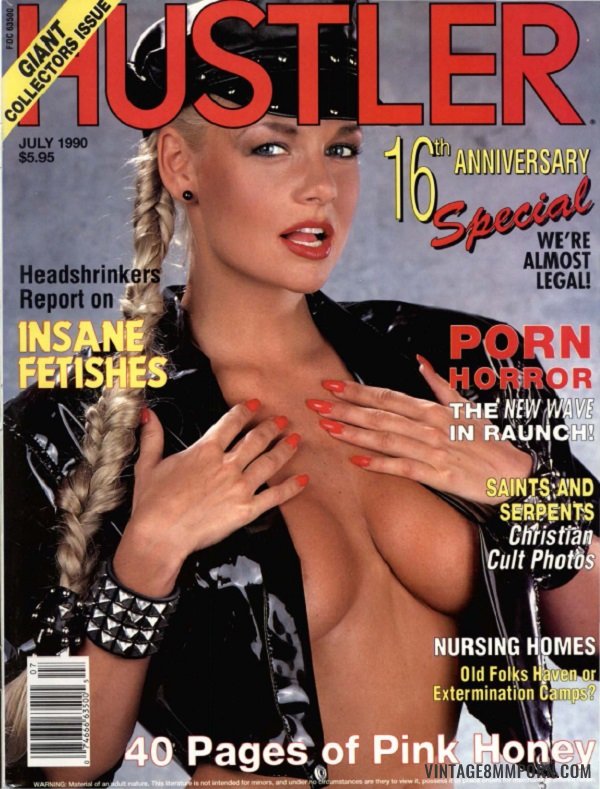 Hustler USA July 1990