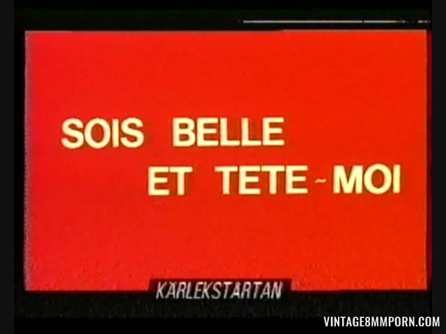 Sois belle et t&#234;te-moi (1978)