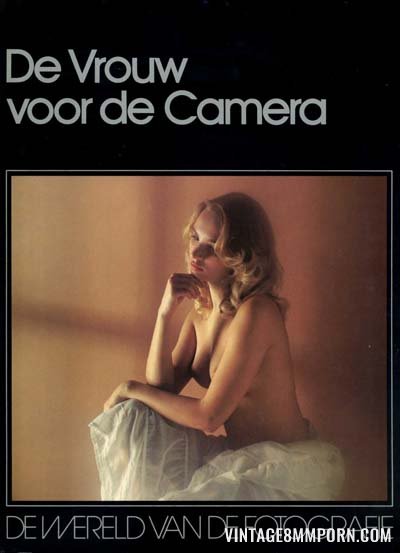 De vrouw voor de camera