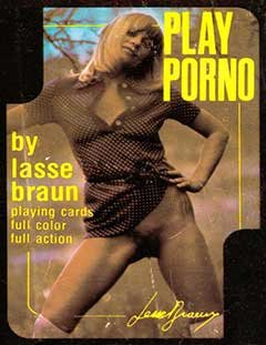 Play Porno - Lasse Braun Playing Cards