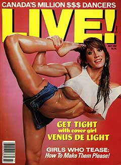Live magazine - July (1987)