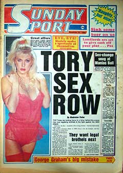 Sunday Sport News Paper 11 23 (1986)